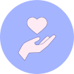 icon hand-heart